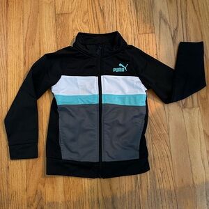 Boys PUMA track zip up
